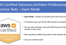 AWS Certified Solutions Architect Professional – Free Practice Tests