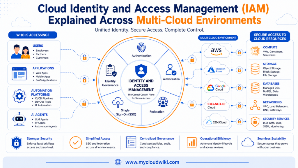 Cloud IAM infographic overview